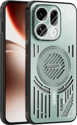 Obrázek produktu pro Magnetické pouzdro pro Oppo Find X9 hliníkové nárazuvzdorné ochranné pouzdro s odvodem tepla a fólií na čočku Zelená