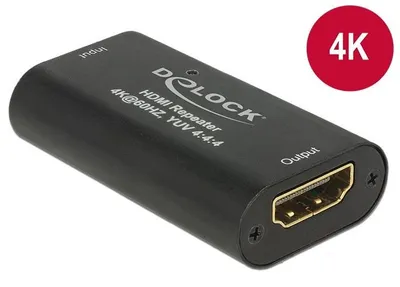 Zdjęcie produktu dla DeLOCK 11462, HDMI, HDMI, Czarny