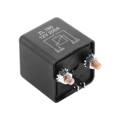 Obrázek produktu pro 12V 200A vysokovýkonné relé s přepínačem zapnutí/vypnutí pro automobily, lodě, 200 ampérů