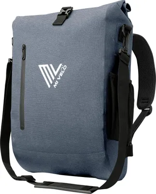 Produktbild von 3-in-1-Fahrradtasche: Rucksack, Umhängetasche und Gepäcktasche