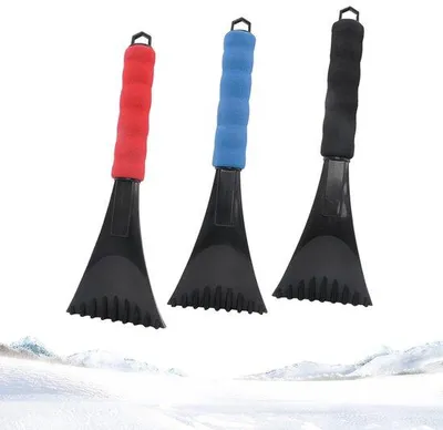 Image de Grattoir à glace pour voiture en 3 pièces, pour la lunette arrière