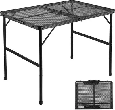 Produktbild von Famanu Klappbare Campingtafel mit Höhenverstellung - 66 cm