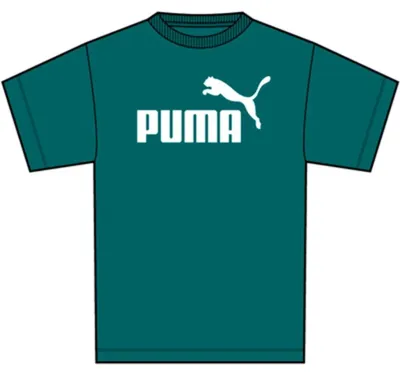 Produktbild von Puma Kinder-T-Shirt Puma Ess No. 1 Logo Tee Grün - 164