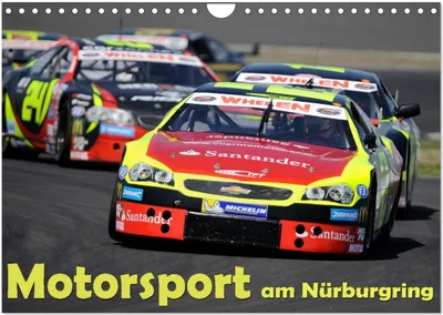 Produktbild von Motorsport am Nürburgring (Wandkalender 2026 DIN A4 quer), CALVENDO Monatskalender