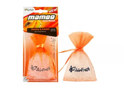 Immagine prodotto di Airfresh Mambo Papaya Mango Mango Autoduft