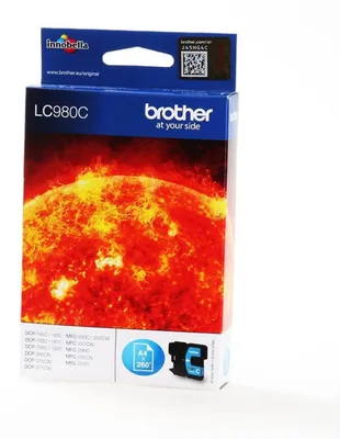 Zdjęcie produktu dla Kaseta drukująca Brother LC980C cyan
