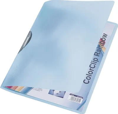 Produktbild von LEITZ Klemmmappe Colorclip A4 lblau 41760030