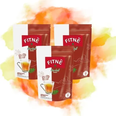 Produktbild von Fitné Roter Kräutertee – Kräuteraufguss x 3