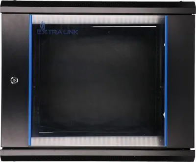 Immagine prodotto di Extralink 9U 600x450 Black | Rack cabinet | wall-mounted
