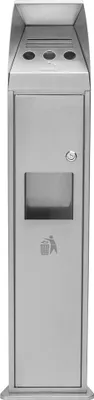 Produktbild von TKG BLOCK Standaschenbecher edelstahl, 1 St.