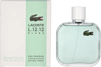Image de Lacoste L.12.12 Blanc Eau Fraîche, eau de toilette pour homme, 100 ml