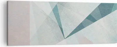Produktbild von Bild auf Leinwand - Leinwandbild - Abstraktion modern - 140x50cm - Wand Bild - Wanddeko - Leinwanddruck - Bilder - Kunstdruck - Wanddekoration - Leinwand bilder - Wandkunst - AB140x50-3947