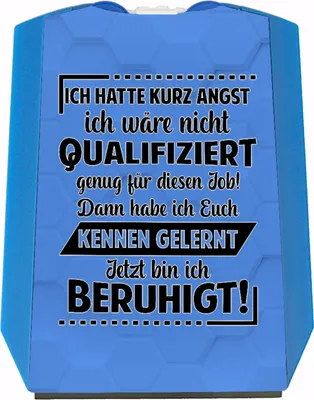 Produktbild von Unqualifizierte Kollegen Spruch Parkscheibe