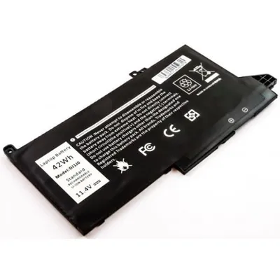 Produktbild von Akku für Dell Latitude 7480 (6GLXLH2) Li-Ion 11,4 Volt 3650 mAh schwarz