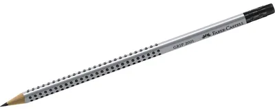 Produktbild von Faber-Castell GRIP 2001, HB, Grau, Dreieckig