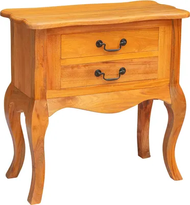 Obrázek produktu pro Boční stůl Přírodní 60,5 x 30 x 61 cm Masivní mahagonové dřevo