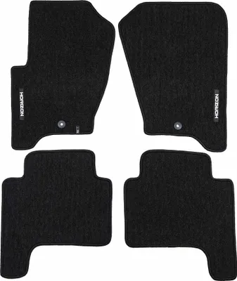 Image de Tapis de sol pour Land Rover Range Rover Sport I 2005-2013 Velours Noir 4Pcs
