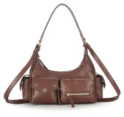 Image de Sac bandoulière en simili cuir Milae de Giuliano Kunstlederen - Pour femmes - Marron