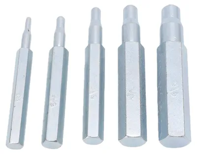 Obrázek produktu pro Sada 5 kusů lisovacích nástrojů 1/4" – 5/16" – 3/8" – 1/2" – 5/8" – rozšiřovač měděných trubek pro automobilové, vzduchotechnické a chladicí hadice