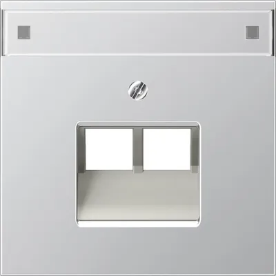 Produktbild von Jung Abdeckung Schriftfeld alu AL 2969-2 NAUA AL2969-2NAUA