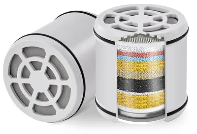 Image de 2 cartouches de remplacement pour filtre de douche