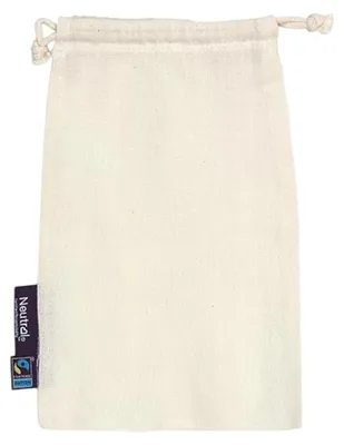 Image de Neutre - Sac de sport, coton - Lot de 5 LT3096 (25 cm x 16 cm) (naturel)