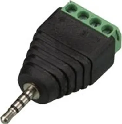 Produktbild von DC-STECKVERBINDER 2.5 mm AUF 4-POL. SCHRAUBANSCHLUSS (5 St.)