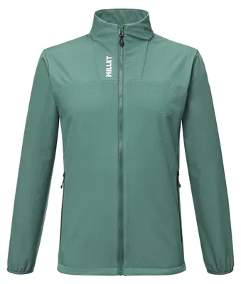 Productafbeelding van MILLET Seneca Shield JKT M: Heren stretch-softshelljas, waterdicht en ademend, geschikt voor wandelen