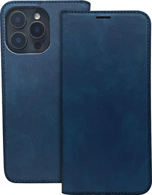 Immagine prodotto di Elegante custodia in pelle per cellulare con slot per carte di credito compatibile con Samsung Galaxy S25 Ultra blu scuro