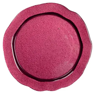 Produktbild von Flacher Teller in Fuchsia – 6er-Set