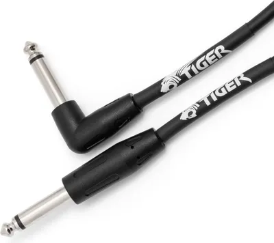 Productafbeelding van TIGER GAC42 gitaarkabel, 3 meter, met jack- en tulpstekkers