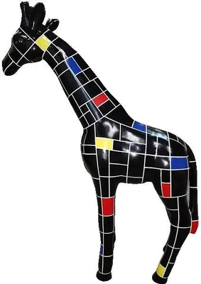 Produktbild von Abstrakte Figur Statue Figuren Dekoration Giraffe Garten Skulptur Skulpturen