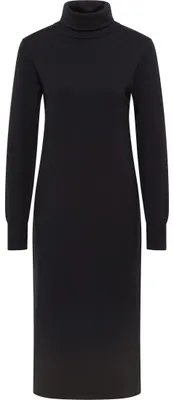 Produktbild von LYNNEA Damen Strickkleid 10420161-LY02, SCHWARZ, XL/XXL