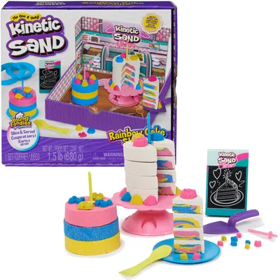Produktbild von Spin Master - Zestaw do zabawy z Kinetic Sand Rainbow Cake Shoppe premium