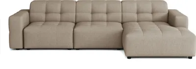 Produktbild von Emoebel24 Modulare Ecksofa L-form Rechts Bergi 284x166x70 cm Braun