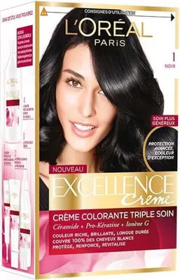 Image de L'Oréal Paris Excellence Creme 1 Black