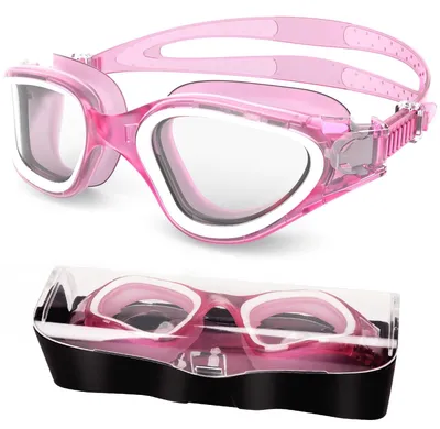 Image de Lunettes de natation anti-buée et avec protection UV pour adultes