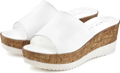 Produktbild von LASCANA Pantolette Sommerschuh, offener Schuh, Mule, Sandalette, weiß Größe 38