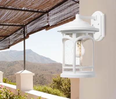 Produktbild von Außenwandleuchte Balkon, Laternen für draußen wetterfest, Terrassenbeleuchtung