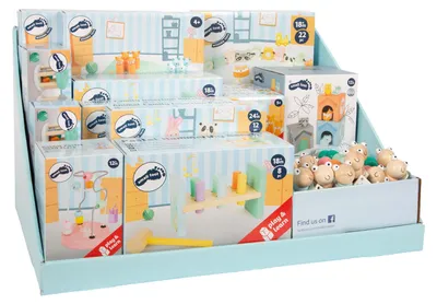 Produktbild von small foot Regaltray Pastell