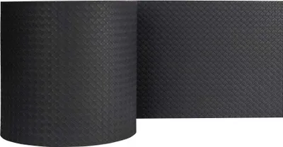 Produktbild von FORTENA Zaun Sichtschutzstreifen Polypropylen – 26 m lang, 19 cm hoch, Sichtschutzband mit Form Technorattan- in DREI Farben, optimaler Sichtschutz für Ihren Zaun RAL 7016 (Anthrazit)