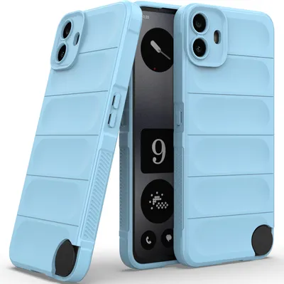 Obrázek produktu pro Pouzdro pro Nothing CMF Phone 1 Měkké TPU Silikonové Nárazuvzdorné Ochranné Pouzdro modré
