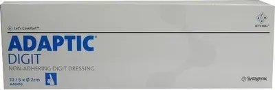 Produktbild von Adaptic Digit Fingerverband 2 cm small 10 St