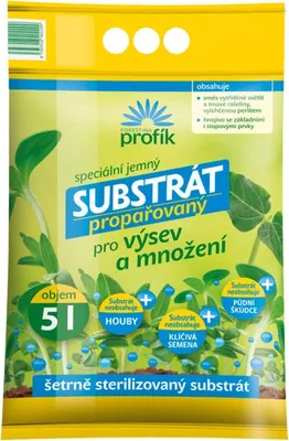 Obrázek produktu pro Substrát FORESTINA PROFÍK pro výsev propařovaný 5l