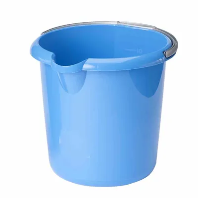 Produktbild von Rival 552-410 Eimer rund 10 Liter mit Ausguß, Kunststoff (Farbe zufällig)