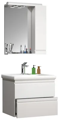 Produktbild von 3-tlg. Waschplatz Waschtisch Silora L