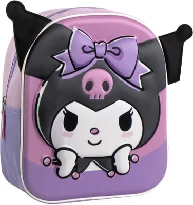 Zdjęcie produktu dla CERDÀę - Plecak 3D Hello Kitty Kuromi 28cm - Oficjalny Produkt Szkolny
