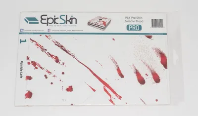 Obrázek produktu pro PS4 Pro Skin - Design Nálepka Zombie Blood