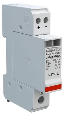 Produktbild von Solarmi DS240S-220DC Überspannungsableiter, 275 V DC, 50 A, CE