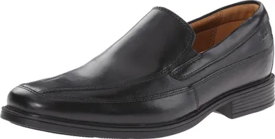 Obrázek produktu pro Pánské pantofle Clarks, model Kippfrei, černá barva, kůže, velikost 40 EU